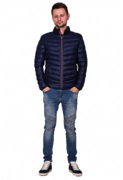 Демисезонная куртка синяя