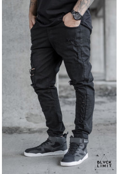 Джинсы рваные