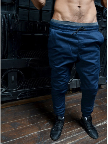 Чиносы на резинке