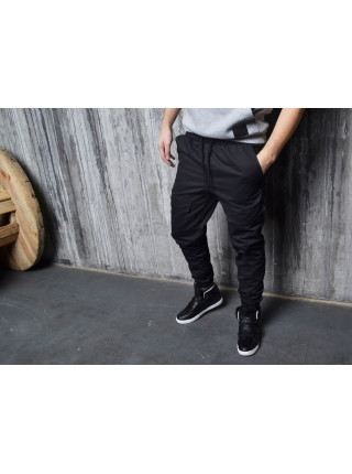 Чиносы на резинке с карманами