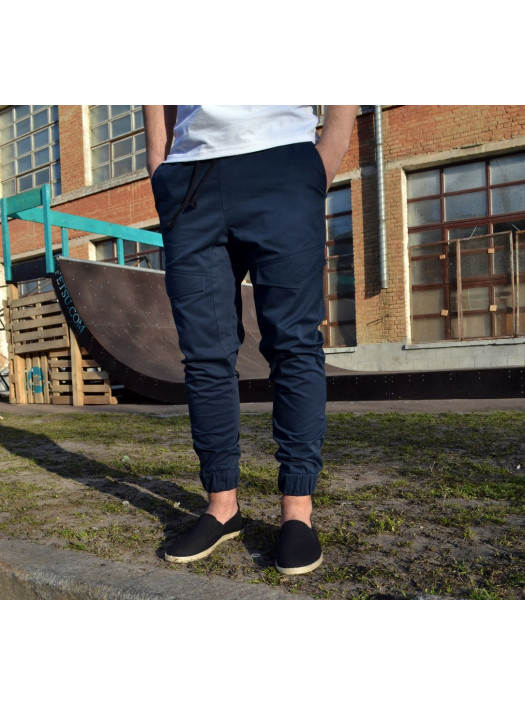 Чиносы на резинке с карманами DC2300