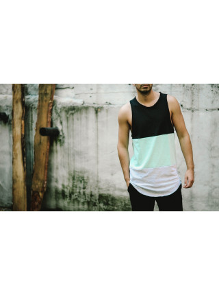 Майка трехцветная