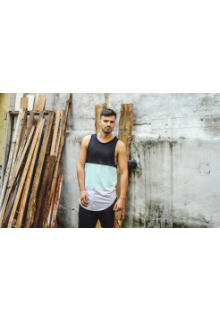 Майка трехцветная