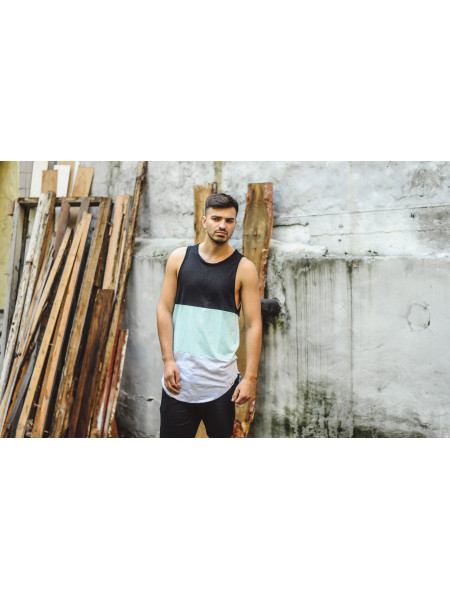 Майка трехцветная