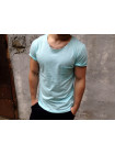 Футболка c карманом ментоловая DC2347