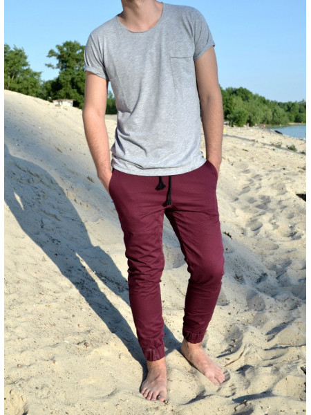 Футболка c карманом серая