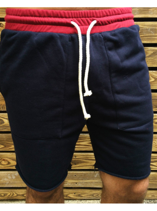 Шорты Monochrome спортивные синие DC2357