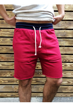 Шорты Monochrome спортивные бордо