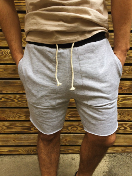 Шорты Monochrome спортивные серые