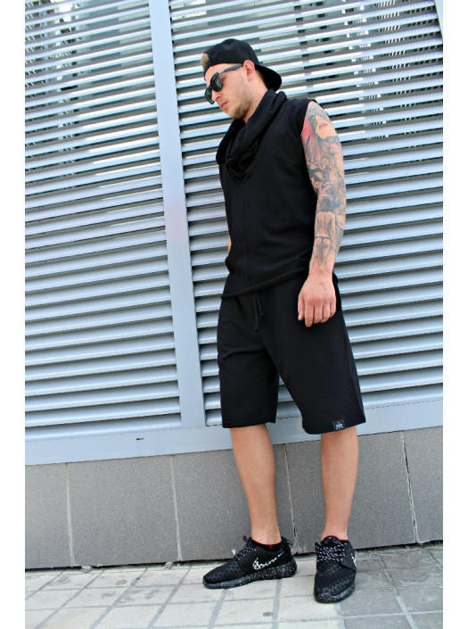 Шорты черные обычные DC2339