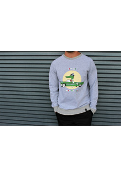 Свитшот крокодил