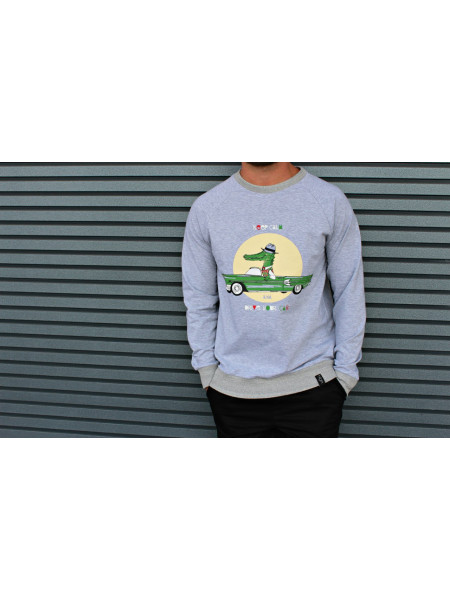 Свитшот крокодил