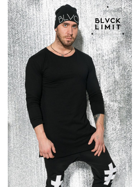 Лонгслив удлиненный