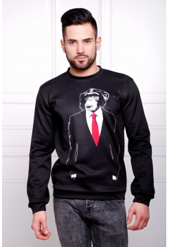 Обезьяна в галстуке Свитшот №2 Men (весна) д/р