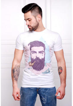 Хипстер Футболка Men-2В