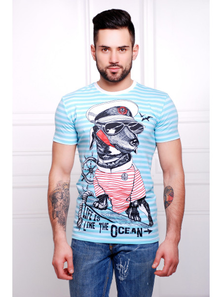 Морская собака Футболка Men-1В