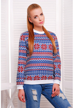 Свитер кофта Свитшот 1 д/р