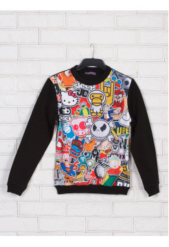 JDM style кофта Свитшот 2 д/р