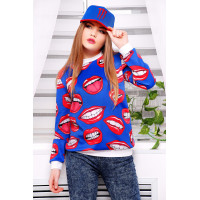 Губы кофта Свитшот №1 (весна) д/р