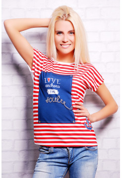 Якорь футболка Кимоно