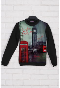 Лондон кофта Свитшот №3 (весна) д/р