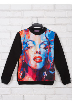 Мэрлин Монро кофта Свитшот 2 д/р