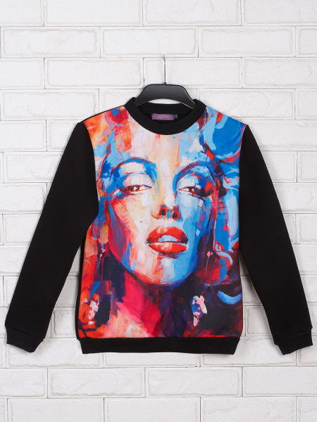 Мэрлин Монро кофта Свитшот 2 д/р