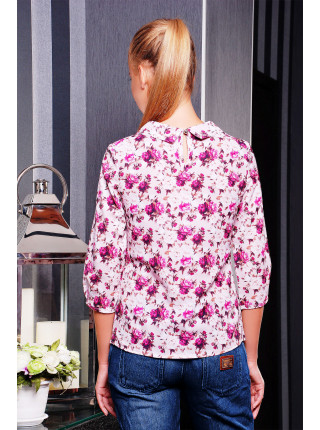 Пионы блуза Тамила1 д/р