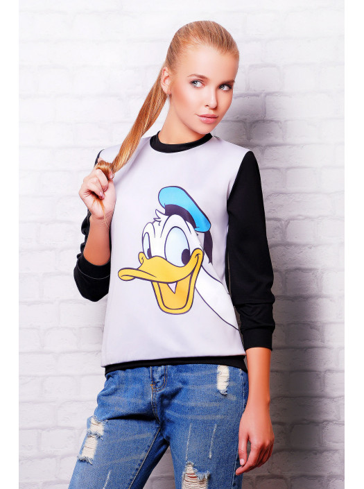Дональд Дак кофта Свитшот №2 (весна) д/р psФР-00001395_000010745