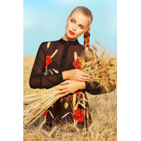 Маки блуза Лекса 3Ш д/р