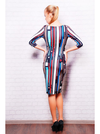 Полоски платье Лоя-1 д/р