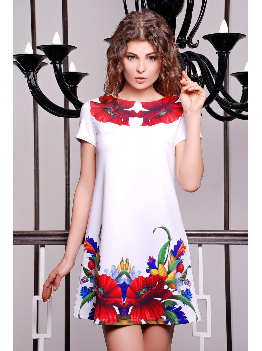 Маки платье Тая-2 к/р psФР-00001501_000008191