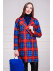 Клетка красно-фиолетовая пальто Сэмми2 ps00-00000105_000014471