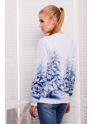 Елки кофта Свитшот 1 д/р