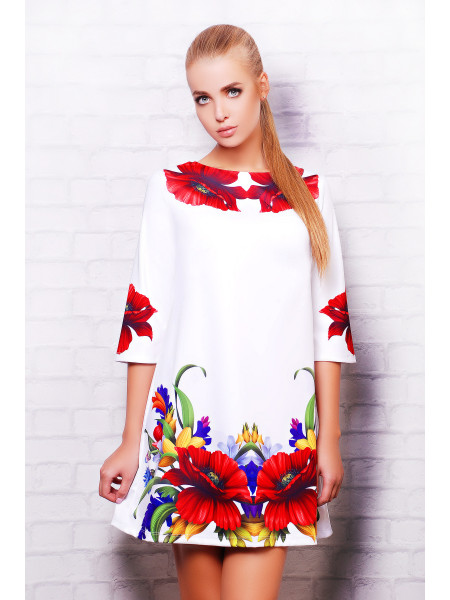 Маки платье Тая-3 д/р