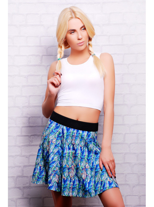 Перья юбка Принт1 psФР-00001587_000009150