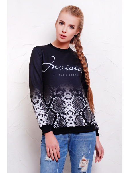 Змея кофта Свитшот №3ДН д/р