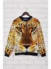 Леопард 3D кофта Свитшот №3 (весна) д/р psФР-00001393_000007106