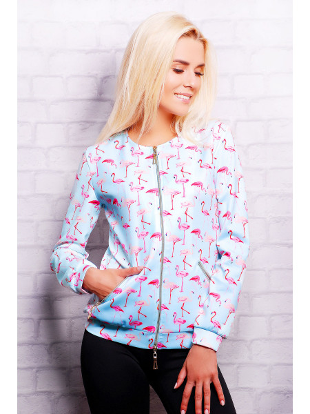 Фламинго кофта Бомбер2 (весна) д/р