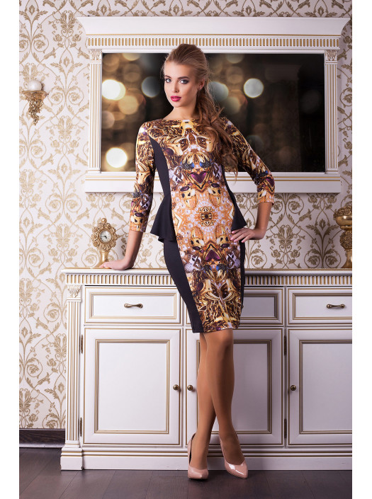 Золото платье Богемия д/р psФР-00002055_000013330