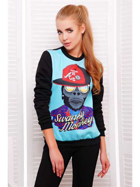 Swanky Monkey кофта Свитшот №2Д д/р