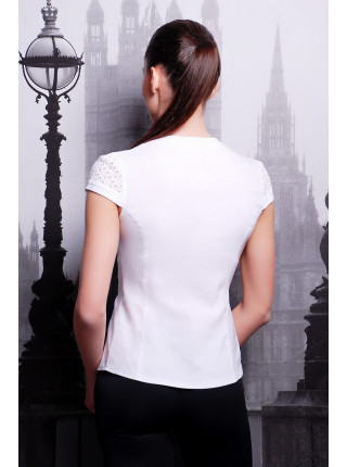 блуза Снежана к/р