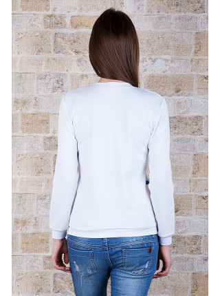 Гжель кофта Свитшот №2 (весна) д/р