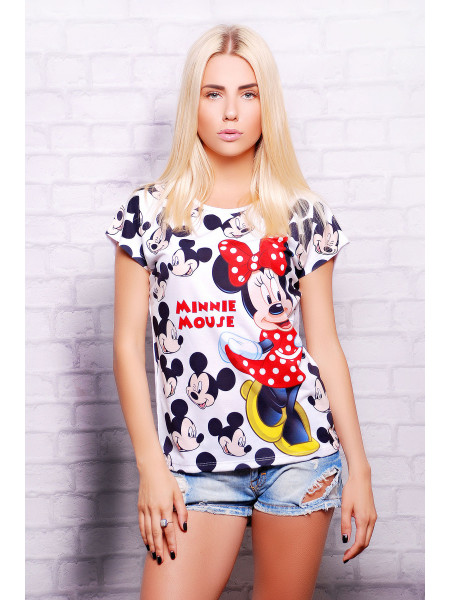 Minnie Mouse футболка Кимоно