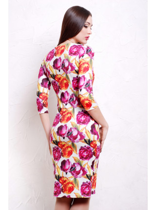 Пионы 1 платье Вики д/р