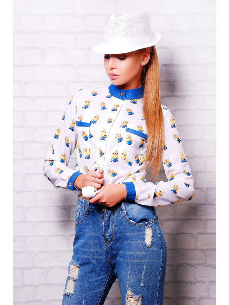 Миньон блуза Лекса 1К д/р