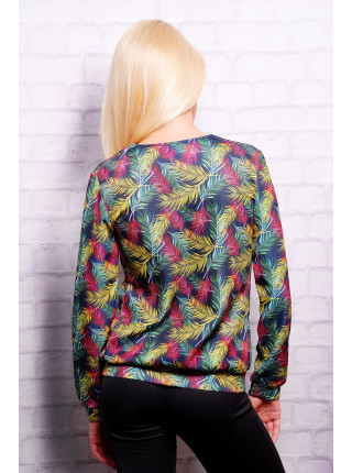 Пальмовая ветвь кофта Бомбер2 (весна) д/р