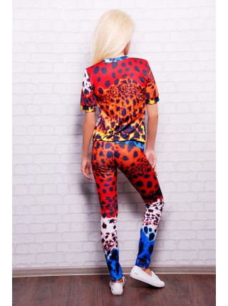 Разноцветный леопард Костюм Леся1