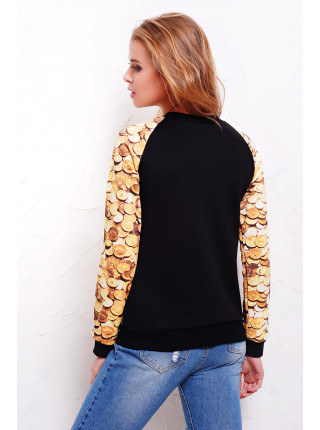 Пистолеты кофта Свитшот Реглан №5ДН д/р