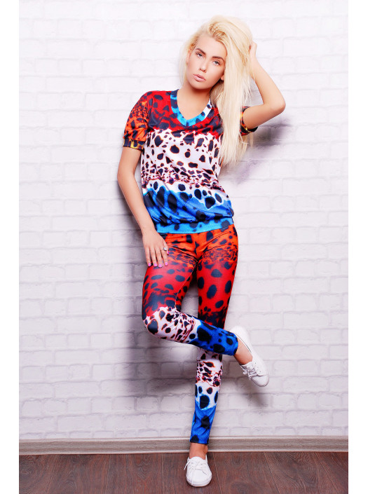 Разноцветный леопард Костюм Леся1 psФР-00001671_000009827